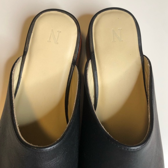 Nisolo All Day Heeled Mule 6 Leather Slip On Classic - Picture 9 of 10